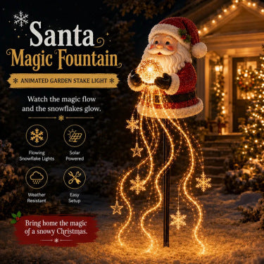 🎅 Christmas Early Discount 49% Off 🎁 Magic Pour – Flowing LED Christmas Garden Light