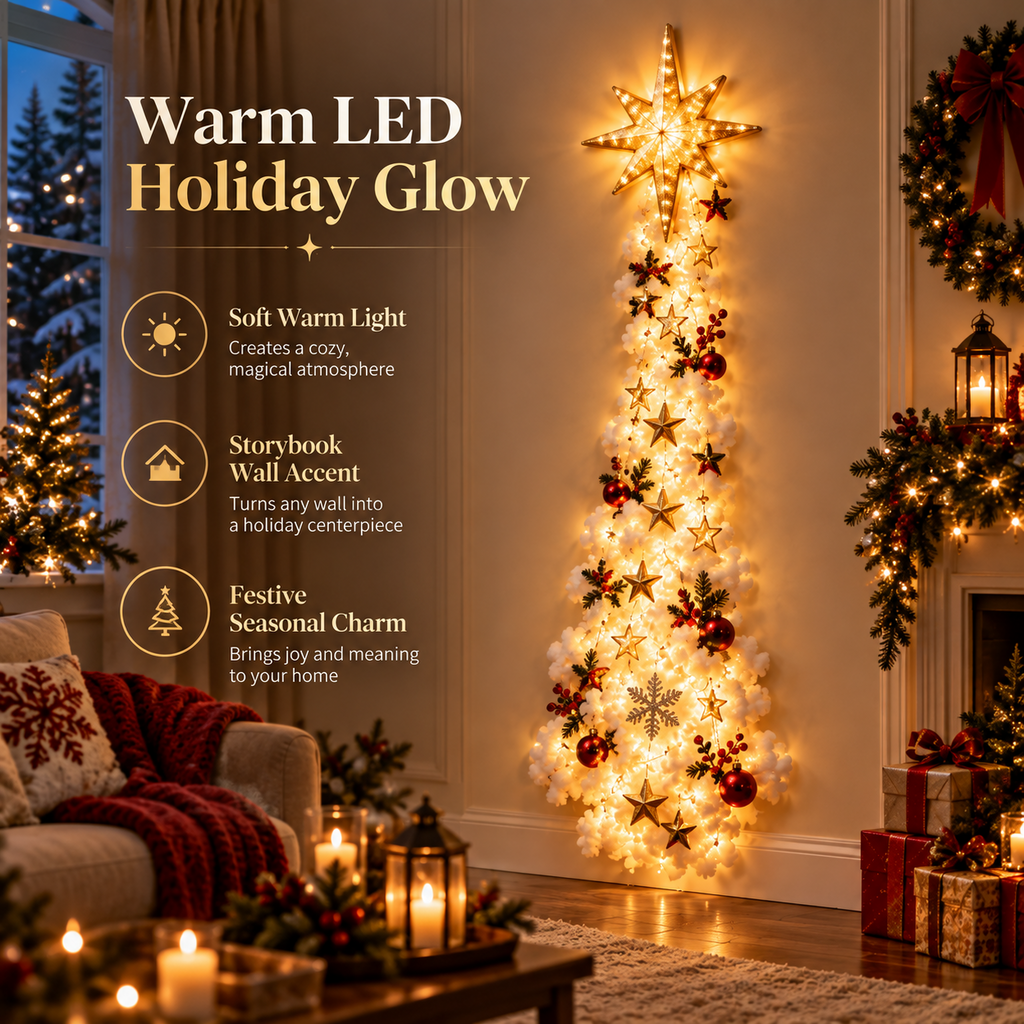 ✨Christmas Magic Trail Wall Light - A Little Christmas Magic, Right on Your Wall✨