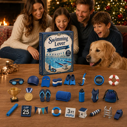 24 Days of PoolsideCheer - SwimmingChristmas CollectorCountdown
