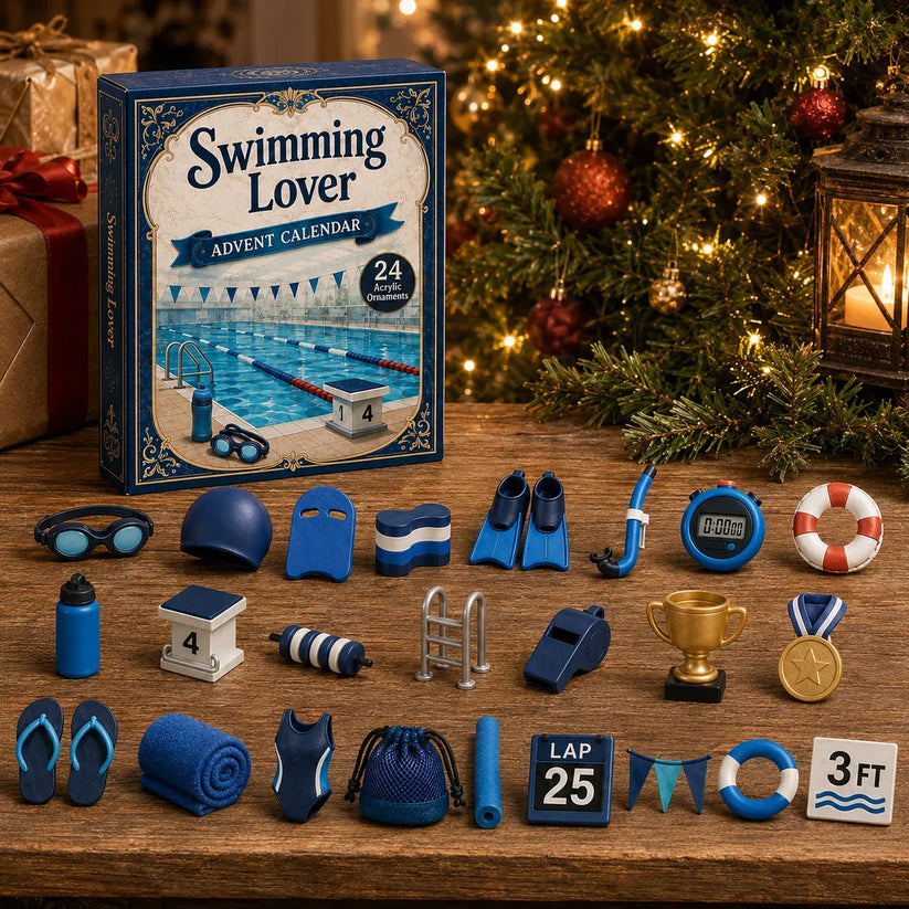 24 Days of PoolsideCheer - SwimmingChristmas CollectorCountdown