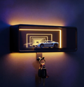 Mount Car Key Holder with LED Light