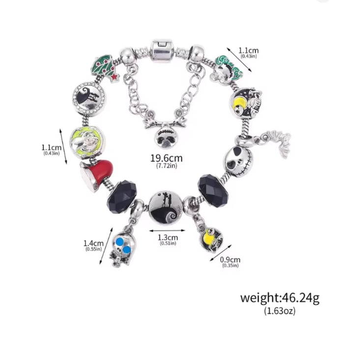 🎃 Halloween Spooky Charms Bracelet | Limited Season Release