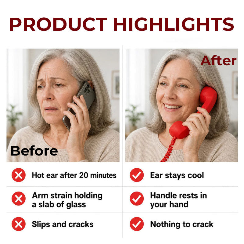 ☎️📱 Retro Handset for Type-C Phones — Vintage Style