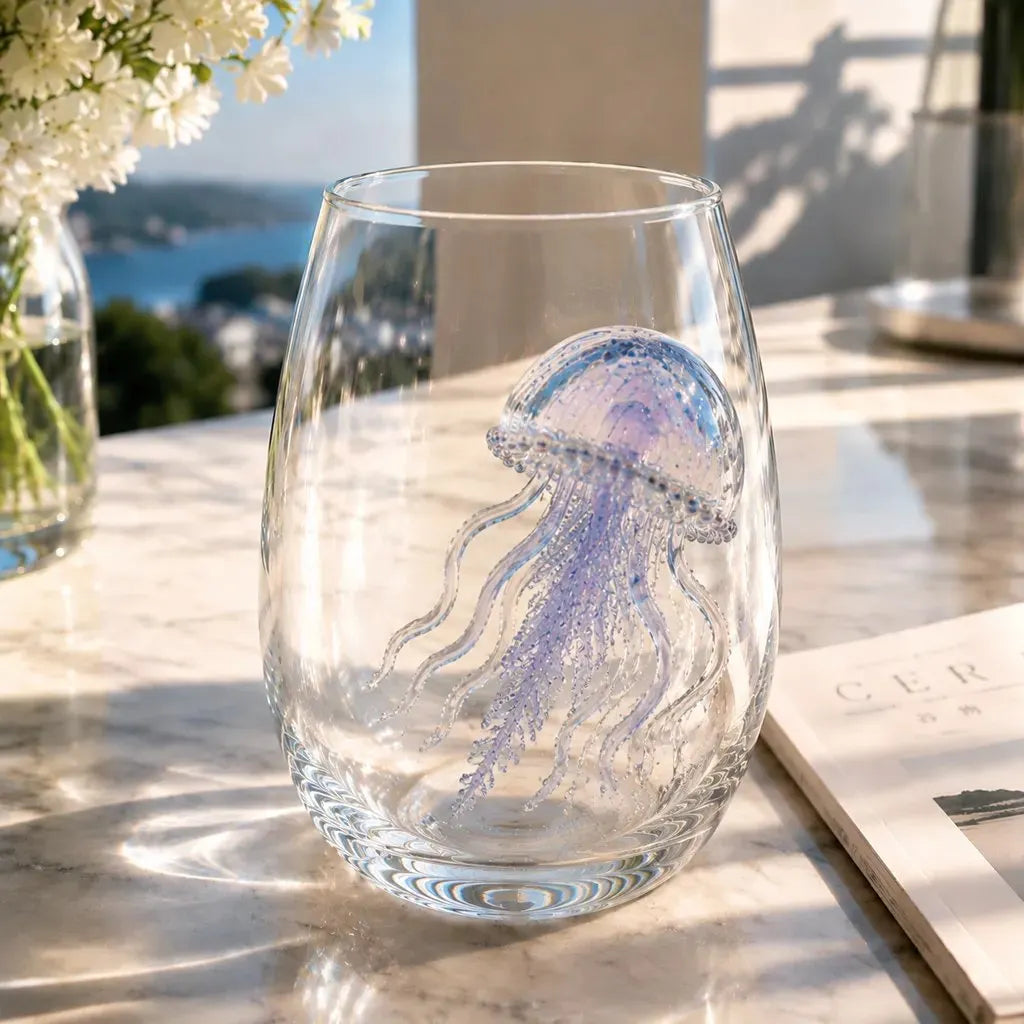 🔥 Last Day 49% OFF – 🌊 3D Ocean Animal Glassware Collection