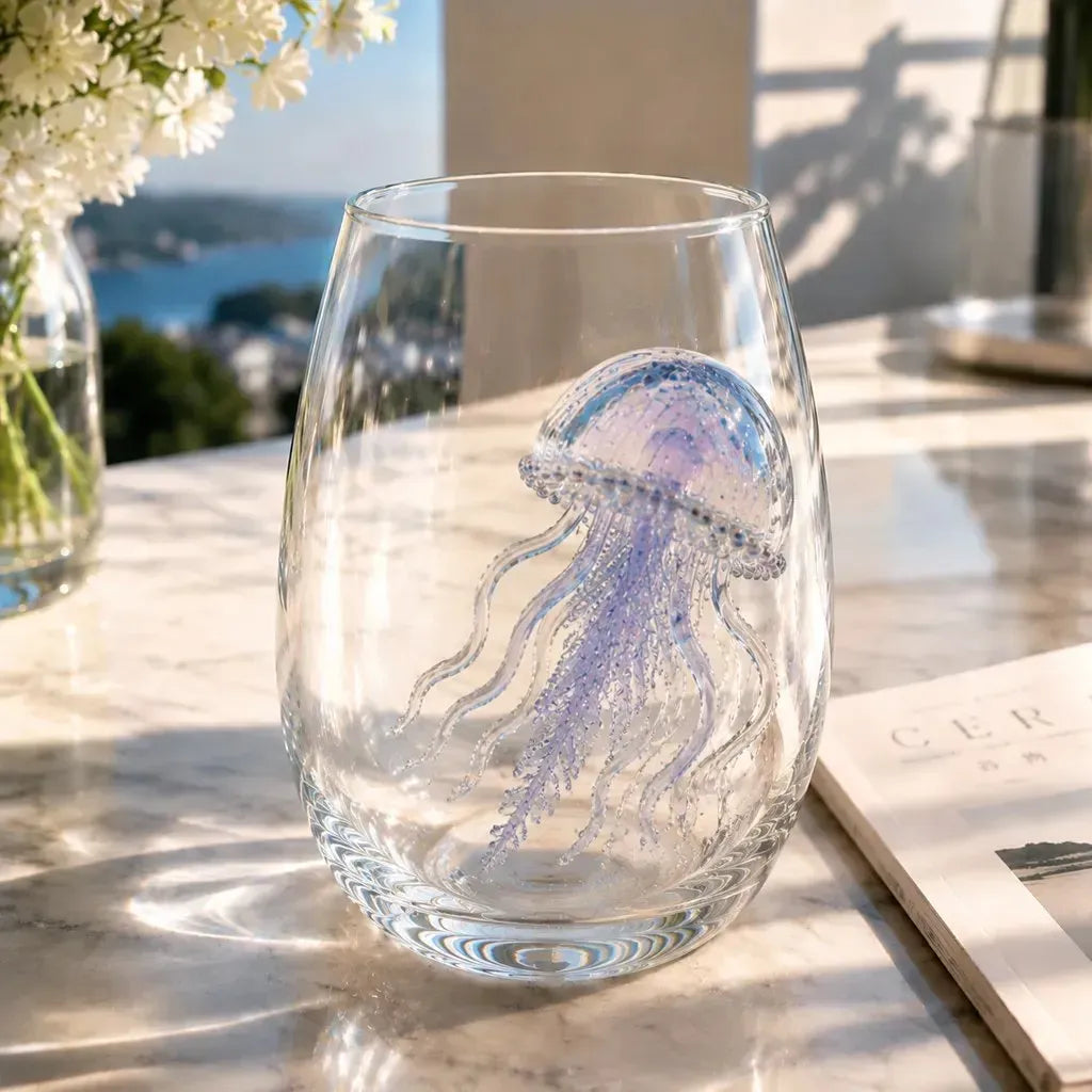 🔥 Last Day 49% OFF – 🌊 3D Ocean Animal Glassware Collection