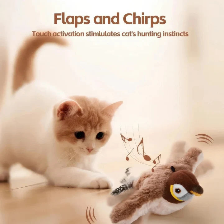 🐦 Flying Bird | Interactive Flapping Bird Cat Toy