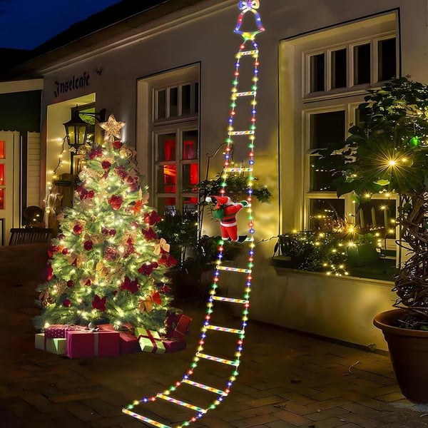 🎄Christmas Santa Climbing Stairs Light🎅