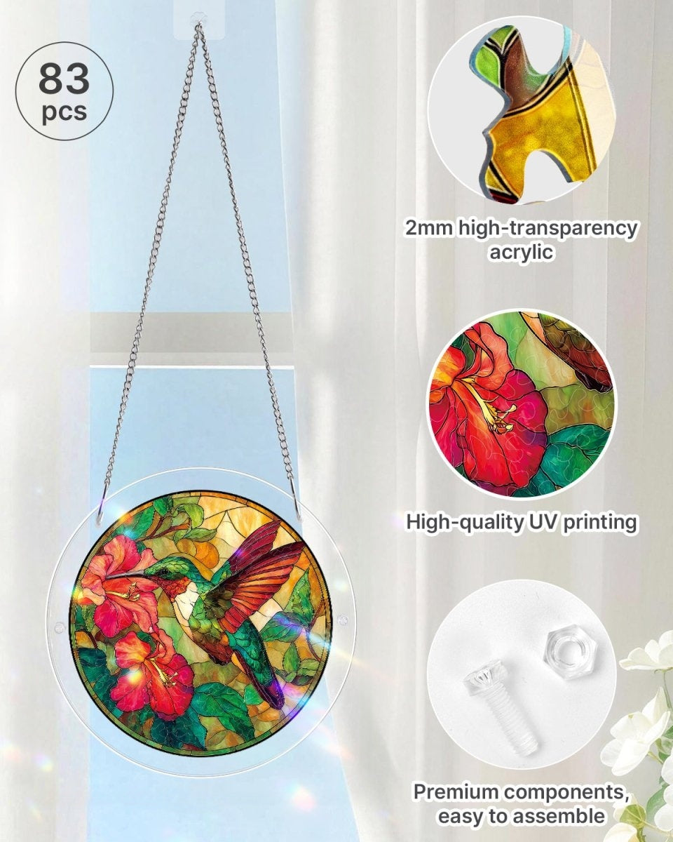 🧩Acrylic Jigsaw Puzzle Suncatcher