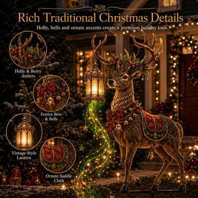 🎅 Christmas Early Discount 49% Off 🎁 Magic Pour – Flowing LED Christmas Garden Light