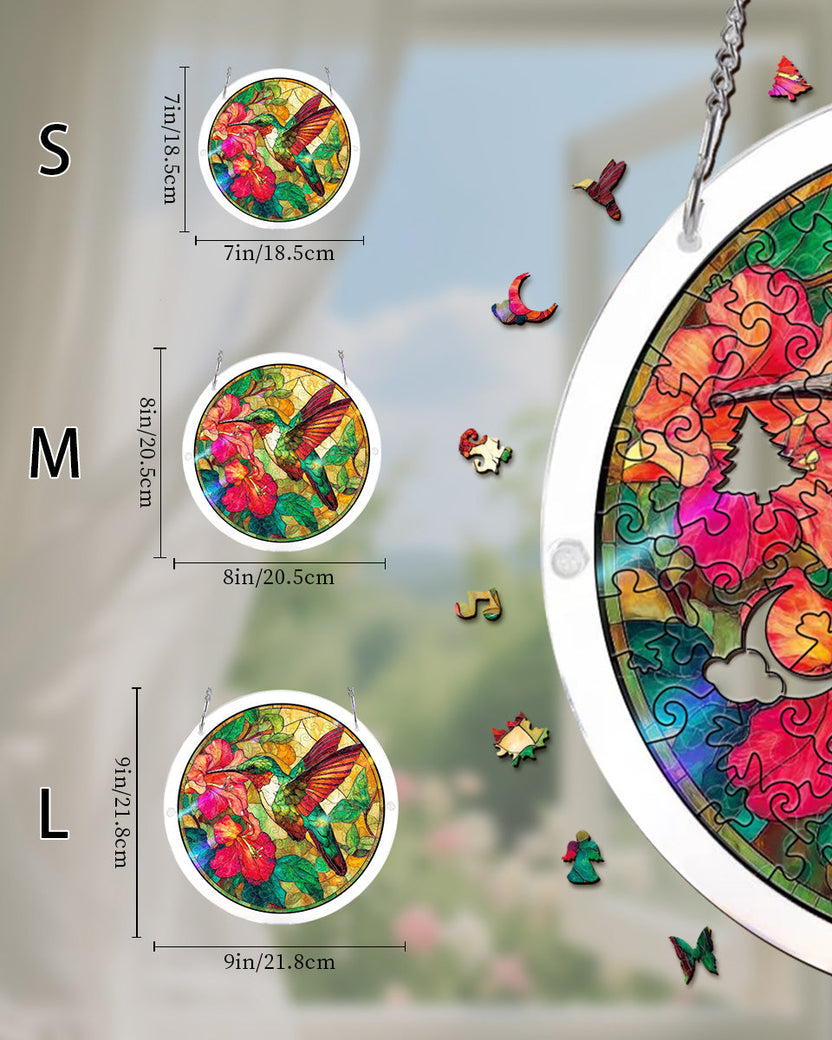 🧩Acrylic Jigsaw Puzzle Suncatcher