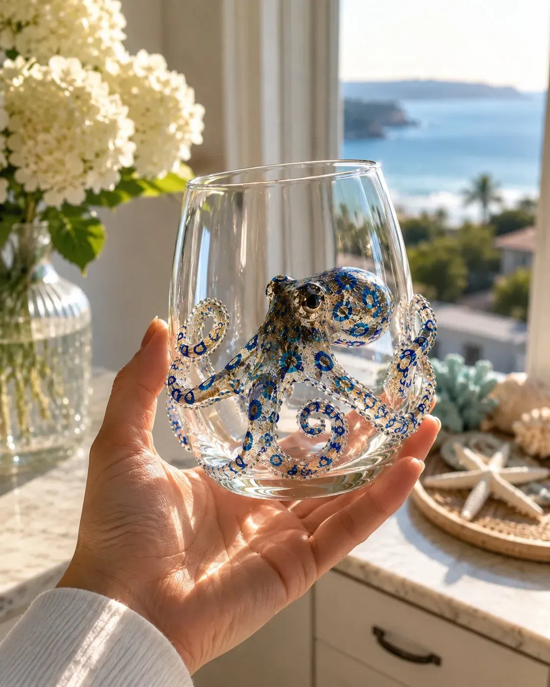 🔥 Last Day 49% OFF – 🌊 3D Ocean Animal Glassware Collection
