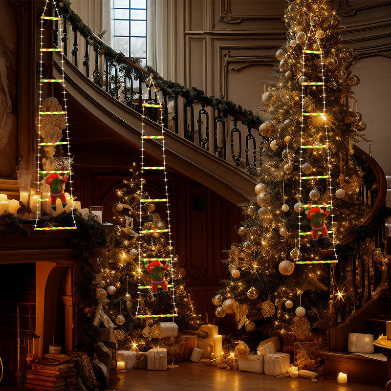 🎄Christmas Santa Climbing Stairs Light🎅