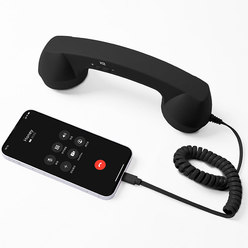 ☎️📱 Retro Handset for Type-C Phones — Vintage Style