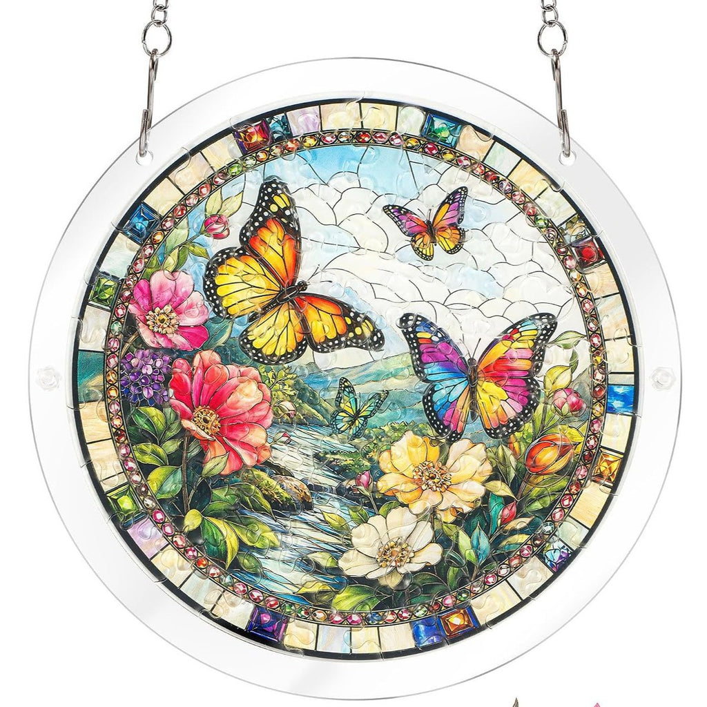 🧩Acrylic Jigsaw Puzzle Suncatcher