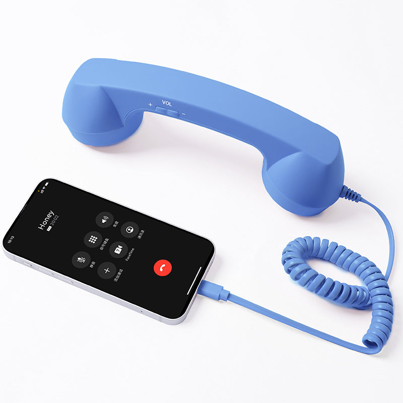 ☎️📱 Retro Handset for Type-C Phones — Vintage Style