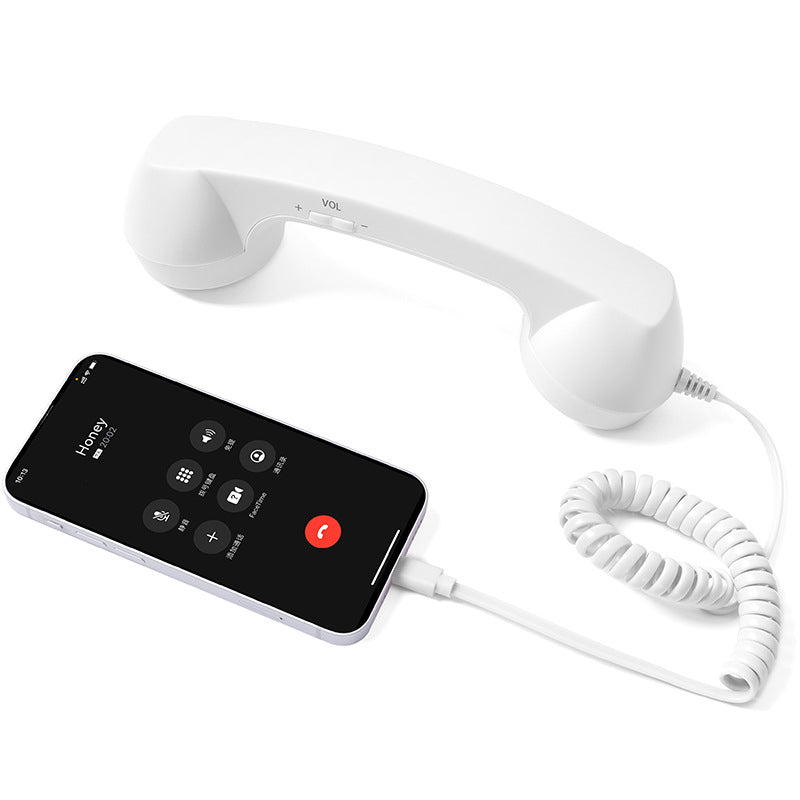 ☎️📱 Retro Handset for Type-C Phones — Vintage Style