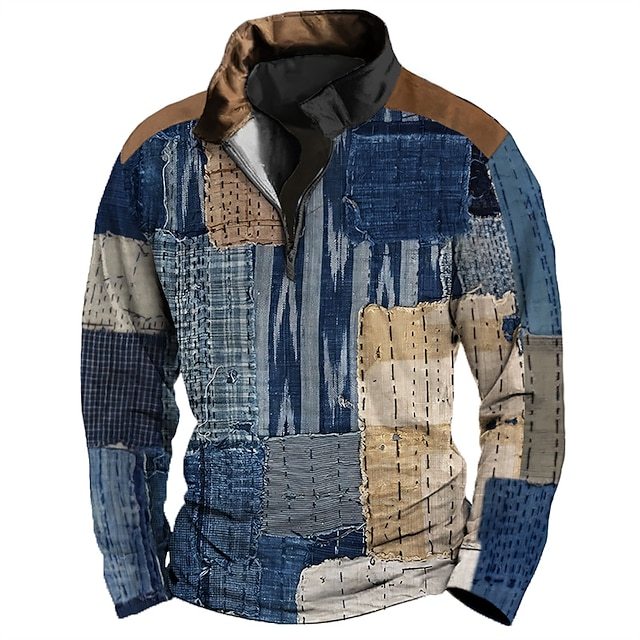 Elevate Your Style With The Modern Color Block Sweatshirt