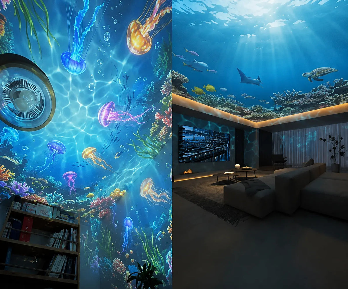 Smart Holographic Star & Ocean 5D Projector