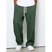 Men's Hoodie Hoodie Plain Drawstring Pocket Sports & Outdoor Daily Holiday Streetwear Spring Fall Clothing