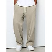 Men's Hoodie Hoodie Plain Drawstring Pocket Sports & Outdoor Daily Holiday Streetwear Spring Fall Clothing