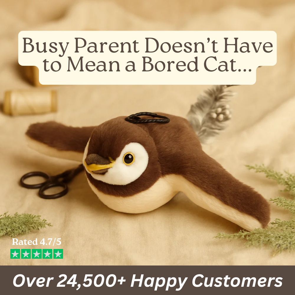 🐦 Flying Bird | Interactive Flapping Bird Cat Toy