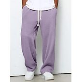 Men's Hoodie Hoodie Plain Drawstring Pocket Sports & Outdoor Daily Holiday Streetwear Spring Fall Clothing