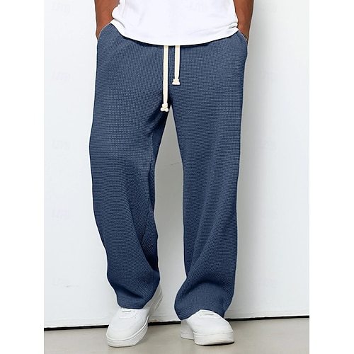 Men's Hoodie Hoodie Plain Drawstring Pocket Sports & Outdoor Daily Holiday Streetwear Spring Fall Clothing