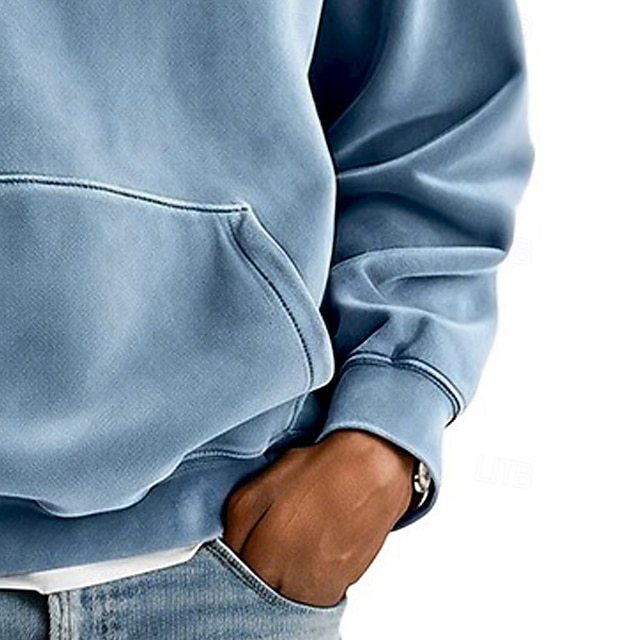 Men's Hoodie Pullover Hoodie Sweatshirt Quarter Zip Hoodie Streetwear Cool Spring Fall