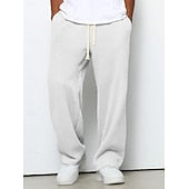 Men's Hoodie Hoodie Plain Drawstring Pocket Sports & Outdoor Daily Holiday Streetwear Spring Fall Clothing