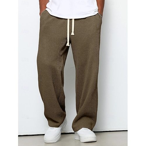 Men's Hoodie Hoodie Plain Drawstring Pocket Sports & Outdoor Daily Holiday Streetwear Spring Fall Clothing